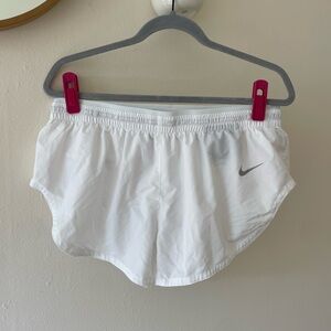 Nike Dri-FIT White Running Shorts